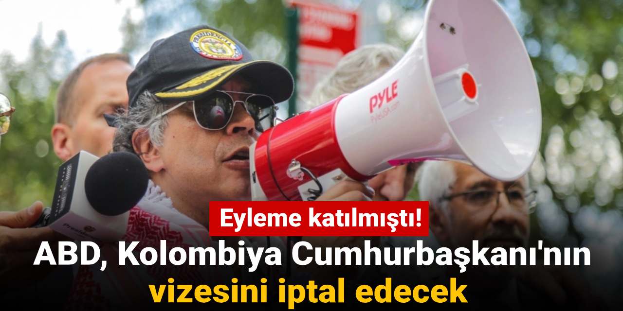 filistine destek eylemine katilmisti abd kolombiya cumhurbaskaninin vizesini iptal edecek Yu2FNbVE