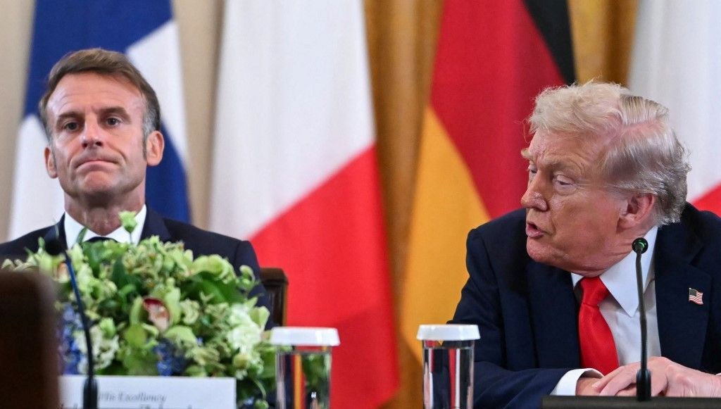 polis trumpin konvoyu icin yanlislikla macronun aracini durdurdu lbnS9CMn