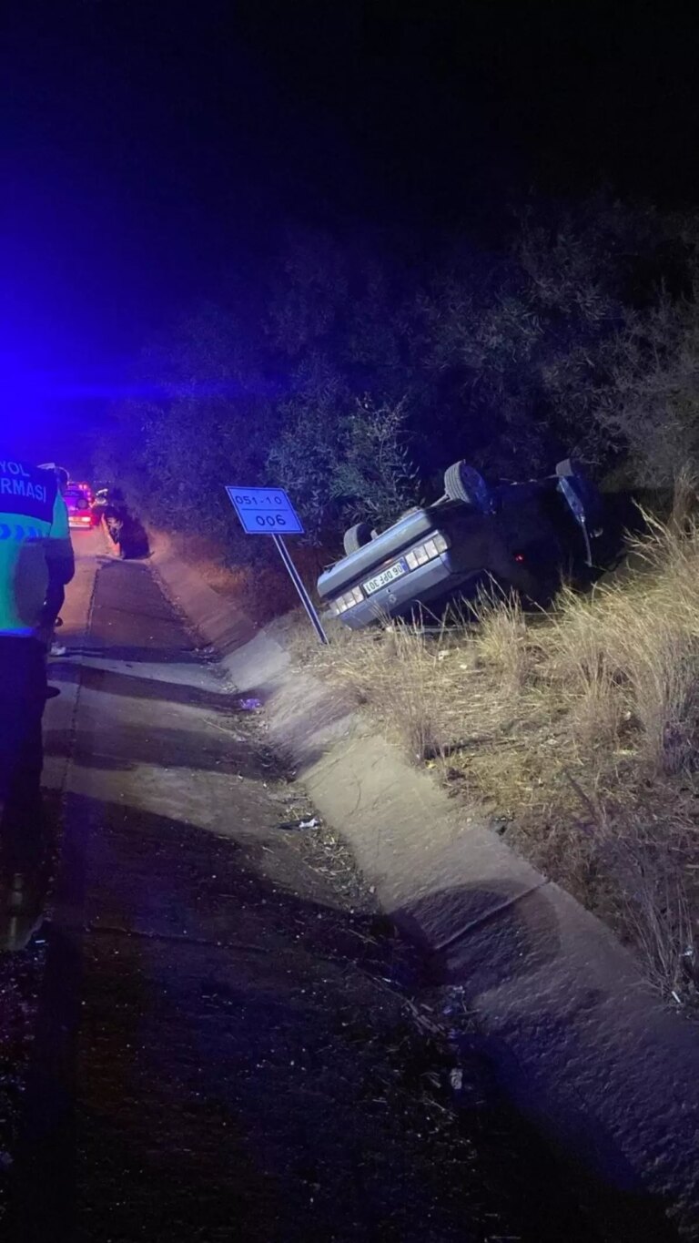 tarsusta takla atan aracta 1 olu 3 yarali 8lVxAGZP