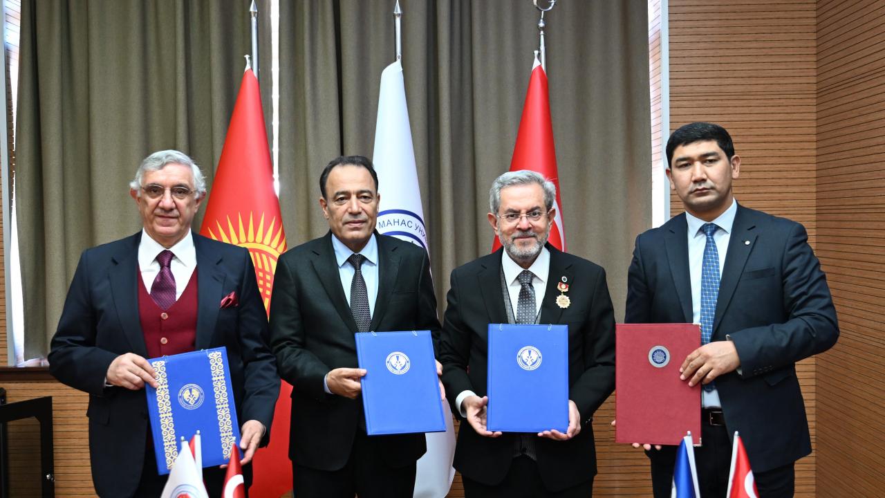 Ankara Üniversitesi, Kırgızistan’da iki üniversiteyle işbirliği protokolü imzaladı