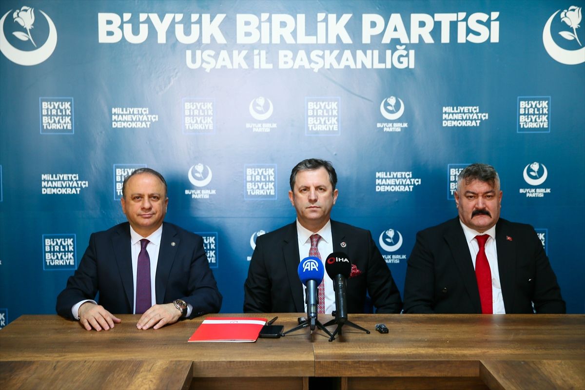 BBP Genel Başkan Yardımcısı Yörükçüoğlu, Uşak’ta Önemli Açıklamalarda Bulundu