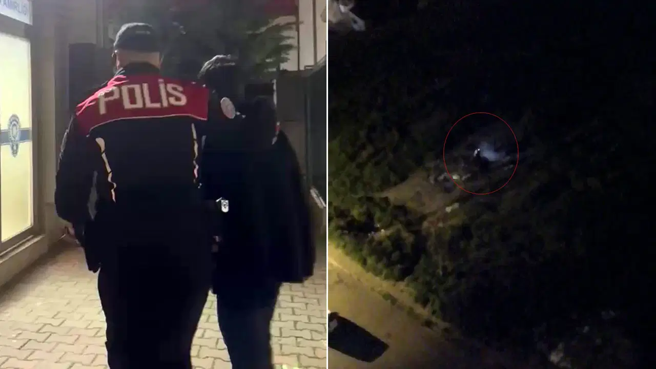 Esenyurt’ta İki Çocuk Boş Arazide Silahla Oyun Oynarken Yakalandı