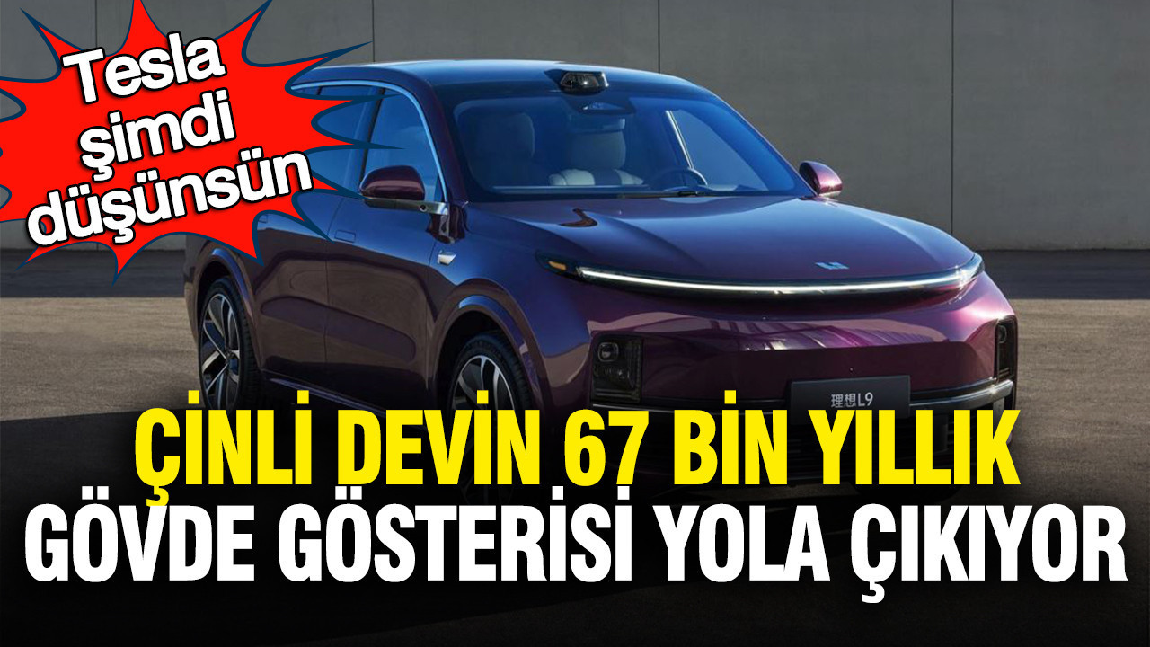 Li Auto’nun Yeni SUV Modeli L9, Tesla’ya Zorlu Bir Rakip Oluyor!